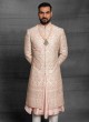 Thread Work Anarkali Sherwani For Groom