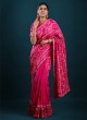 Bandhani Printed Gajji Silk Saree