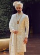 Art Silk Anarkali Sherwani For Dulha