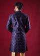 Sequins Work Jacket Style Indowestern