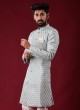 Stylish Thread Work Indowestern For Men