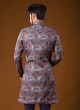 Designer Digital Print Indowestern For Men