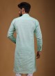 Wedding Wear Kurta In Lilen Fabric