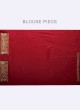 Bridel Wear Gajji Silk Saree In White And Maroon Color