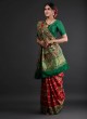 Bride Wear Saree In Gajji Silk