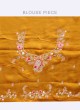 Traditional Wear Saree In Golden Yellow Color