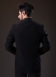 Imported Black Color Jodhpuri Suit