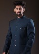 Peacock Green Color Jodhpuri Suit