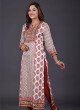 Gajji Silk Printed Long Kurti