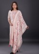 Festive Wear Muslin Kurti Set With Dupatta