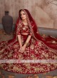 Heavy Work Unstitched Bridal Lehenga Set