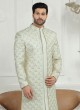 Jacket Style Thread Work Indowestern