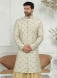 Silk Anarkali Style Sherwani For Wedding