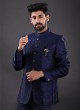 Mens Wear Thread Work Jodhpuri Suit