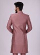 Wedding Wear Indowestern In Onion Pink Color