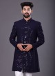 Sequins Work Designer Indowestern