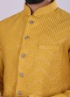 Yellow Jodhpuri Suit For Wedding Wear