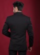 Wedding Wear Blazer In Black Color