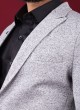 Mens Wear Blazer In Grey Color