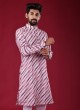 Cotton Fabric Kurta In Pink Color