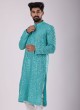 Mens Sequins Work Kurta Pajama