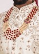 Dulha Wear Sherwani In Art Silk Fabric