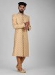 Dulha Wear Sherwani In Art Silk Fabric