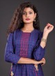 Checks Print A-Line Kurti For Womens