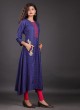 Checks Print A-Line Kurti For Womens