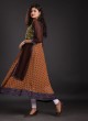 Chiffon Printed A-Line Kurti