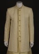 Jacket Style Silk Indowestern For Mens