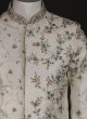 Designer Silk Sherwani For Groom