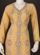 Lemon Yellow Georgette Fabric Palazzo Suit