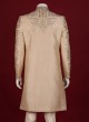 Groom Wear Sherwani In Cream Color