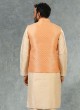 Brocade Silk Mens Nehru Jacket Set