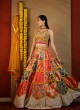 Attractive Silk Lehenga Choli For Bride