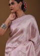 Traditional Wear Art Silk Saree In Cream Color