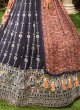 Resham Work Designer Chiffon Lehenga Choli