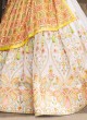 Ethnic Wear Designer Lehenga Choli In Yellow Color