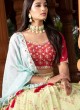 Sequins Work Chiffon Lehenga Choli