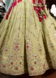 Sequins Work Chiffon Lehenga Choli