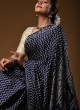 Festive Wear Gajji Silk Zig Zag Printed Saree