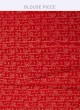 Simple Gajji Silk Saree In Red Color