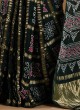 Marriage Ceremony Wear Ajrakh Print Saree