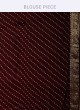 Traditional Wear Gajji Silk Saree In Dark Maroon