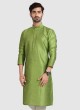 Dazzling Parrot Green Kurta Pajama