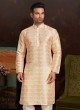 Festive Wear Light Yellow Color Kurta Pajama