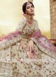 Georgette Lehenga Choli In Off White