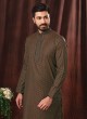 Simple And Sober Green Color Kurta Pajama