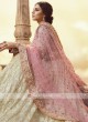 Georgette White Lehenga Choli